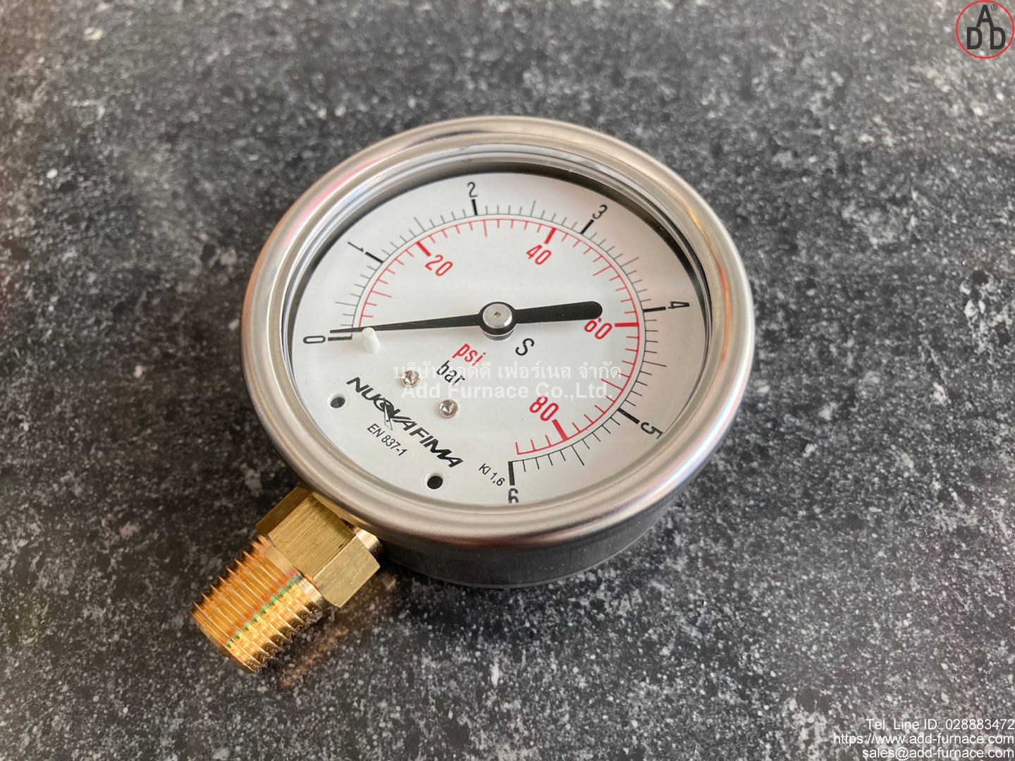 0~6Bar(0~80Psi) Nuova Fima Gauge(14)